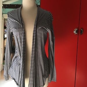 Boden Size 10 Lightweight Striped Cardigan